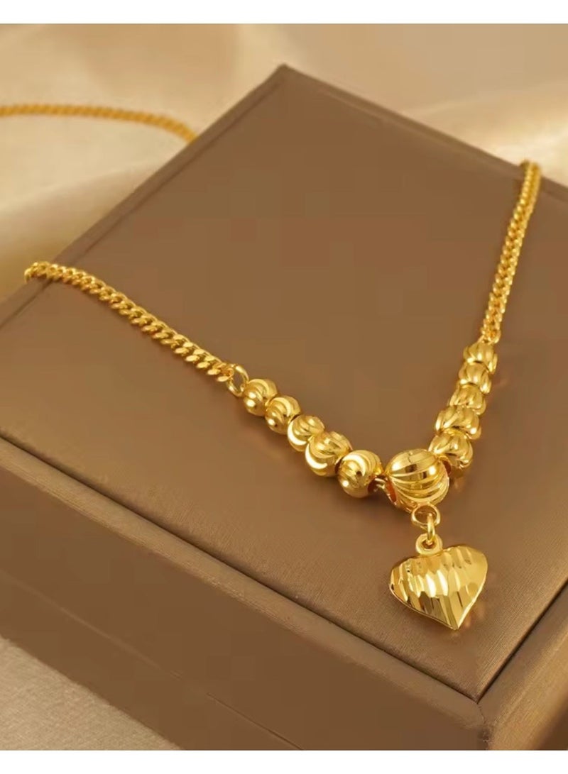 GOLDMAX 21k Gold Plated Necklace For Women - Image 1